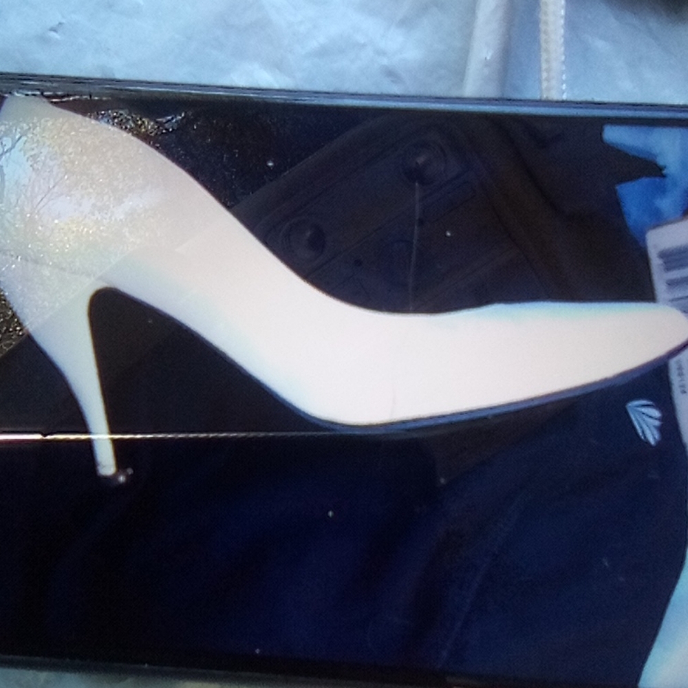 Off white pumps